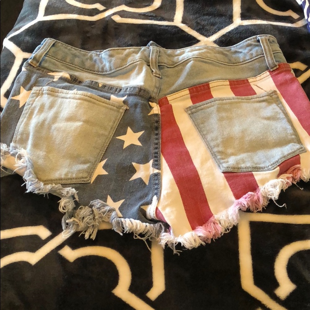 American Flag Shorts